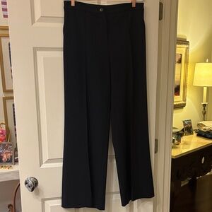 Anthropology Reformation Black Wide-Leg Dress Pants